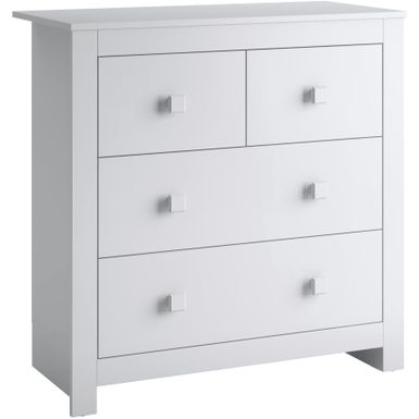 image of CorLiving Madison Chest of Drawers - White with sku:3lp9wxol903kmjcay-5o6astd8mu7mbs-overstock