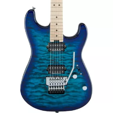 image of Charvel Pro-Mod San Dimas Style 1 HH FR Electric Guitar. Maple FB, Chlorine Burst with sku:cha-2965131599-guitarfactory