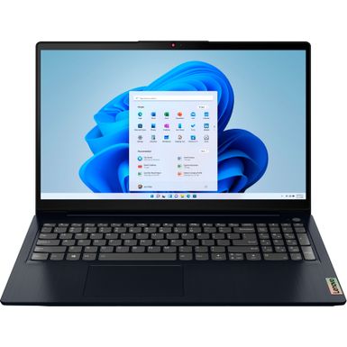image of Lenovo - Ideapad 3i 15.6" FHD Touch Laptop - Core i5-1155G7 with 8GB Memory - 512GB SSD - Abyss Blue with sku:bb22160236-6549067-bestbuy-lenovo