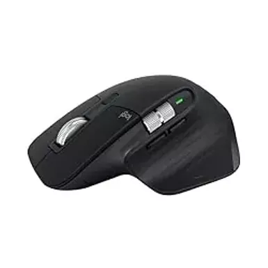 image of Logitech - MX Master 3S Wireless Laser Mouse with Ultrafast Scrolling - Black with sku:bb21978034-bestbuy