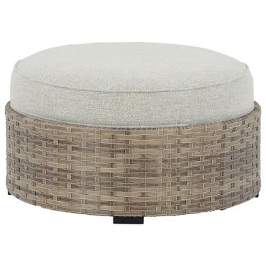 image of Calworth Ottoman with Cushion with sku:p458-814-ashley