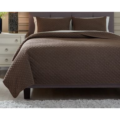 Brown Ryter Twin Coverlet Set