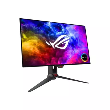 ASUS ROG Swift 271440P OLED DSC Gaming Monitor (PG27AQDM) - QHD (2560x1440), 240Hz, 0.03ms, G-SYNC Compatible, Anti-Glare Micro-Texture Coating, 99% DCI-P3, True 10-bit, DisplayPort,Black