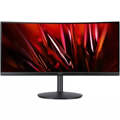 image of Acer - 34" XZ342CU S3 Widescreen LED Monitor with sku:ht2432-ingram