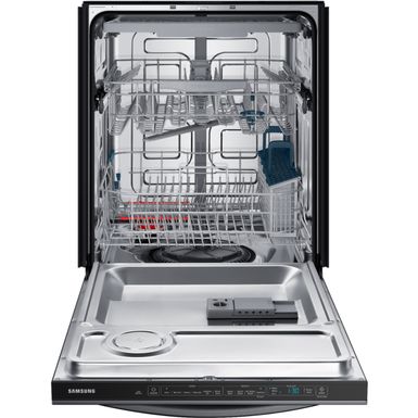 Alt View Zoom 12. Samsung - StormWash 24" Top Control Built-In Dishwasher with AutoRelease Dry, 3rd Rack, 48 dBA - Black stainless steel