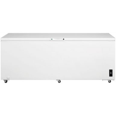 image of Frigidaire 24.8 Cu. Ft. White Chest Freezer with sku:ffcl2542wh-abt