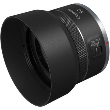 Alt View Zoom 11. Canon - RF 50mm f/1.8 STM Standard Prime Lens for RF Mount Cameras - Black