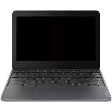 image of Lenovo - 100e Chromebook Gen 4, Graphite Grey with sku:11nk25-ingram