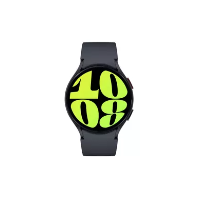 image of Samsung - Galaxy Watch6 Aluminum Smartwatch 44mm BT - Graphite with sku:bb22144629-bestbuy