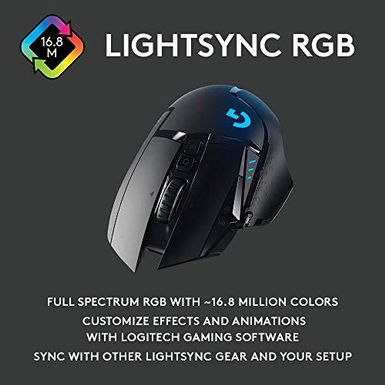 Logitech G G502 LightSpeed Wireless Gaming Mouse