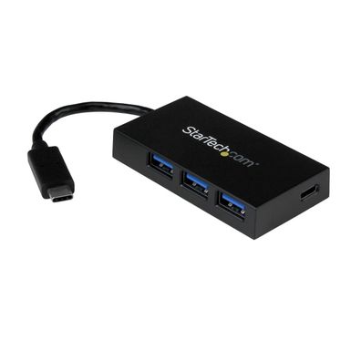 StarTech 4-Port USB 3.0 Hub with USB Type-A and Type-C Connectors