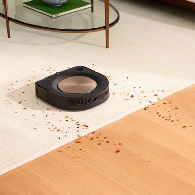 Alt View Zoom 21. iRobot - Roomba s9+ (9550) Wi-Fi Connected Self-Emptying Robot Vacuum - Java Black