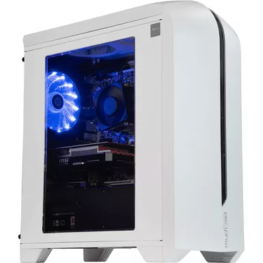 Periphio Vortex Prebuilt Gaming PC, Intel Core i5-6500 (3.6GHz Turbo), GeForce GTX 1650 (4GB), 1TB Solid State SSD, 16GB DDR4 RAM, Windows 10, WiFi + BT (Refurbished)