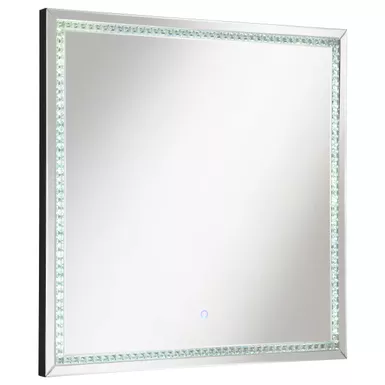 Noelle Square Wall Mirror with LED Lights