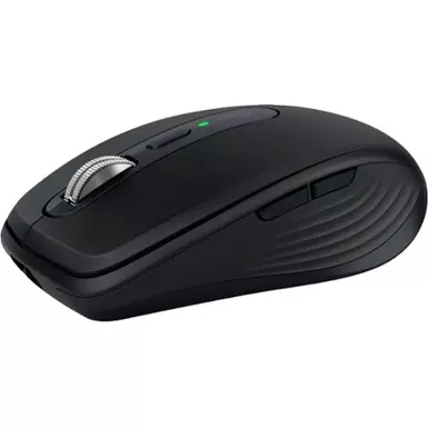 image of Logitech - MX Anywhere 3S Wireless Bluetooth Fast Scrolling Mouse with Programmable Buttons - Black with sku:bb22115889-bestbuy
