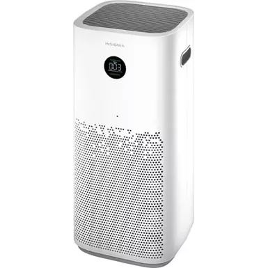 image of Insignia™ - 497 Sq. Ft. HEPA Air Purifier - White with sku:bb21682039-bestbuy