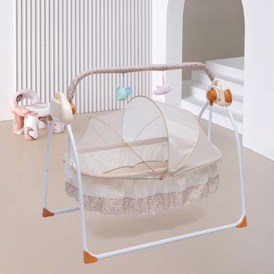 0-18 Months 25kg Electric Crib Bassinet Baby Cradle - Blue - Flagship Version