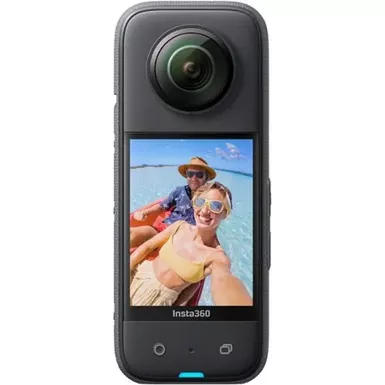 image of Insta360 - X3 360 Degree Action Camera - Black with sku:bb22047307-bestbuy