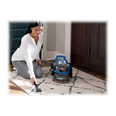 image of BISSELL Little Green Pet Pro 2891 - carpet washer - portable - cobalt blue/titanium with sku:bb21547453-6412246-bestbuy-bissell