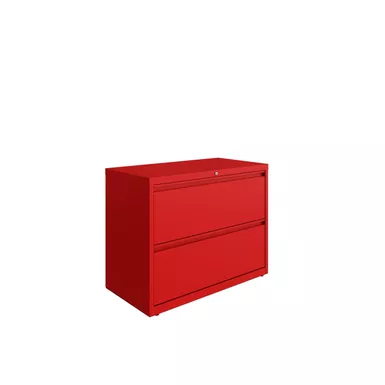 image of Hirsh 36 in Wide, 2 Drawer, HL8000 Series, Lava Red - Red with sku:o_xl4sl5ceciuyeyjwg6swstd8mu7mbs-overstock