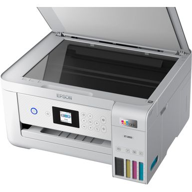 Alt View Zoom 23. Epson - EcoTank ET-2850 All-in-One Inkjet Cartridge-Free Supertank Printer - White