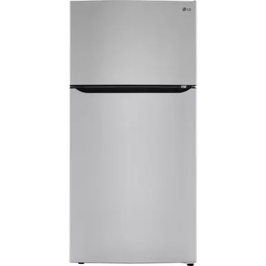 image of LG - 23.8 Cu Ft Top Mount Refrigerator with Internal Water Dispenser - Stainless Steel with sku:bb21800461-bestbuy