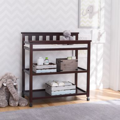 dark chocolate changing table