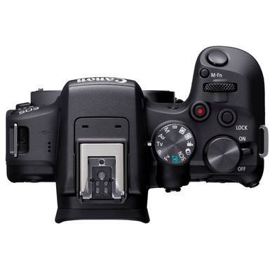 Alt View Zoom 15. Canon - EOS R10 Mirrorless Camera with RF-S 18-45 f/4.5-6.3 IS STM Lens - Black
