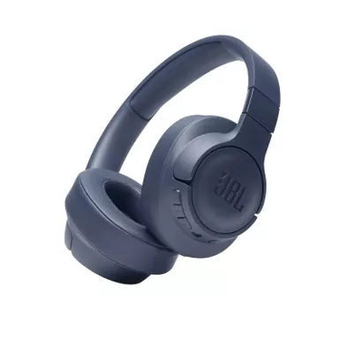 image of JBL Tune 710BT Wireless Over Ear Headphones Blue with sku:jblt710btbluam-powersales