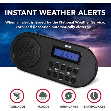RCA NOAA Emergency Weather Alert Radio