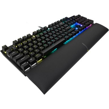 Alt View Zoom 11. CORSAIR - K60 RGB Pro SE Full-size Wired Mechanical Cherry Viola Linear Gaming Keyboard with PBT Double-Shot Keycaps