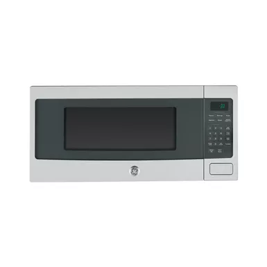 image of GE Profile™ 1.1 Cu. Ft. Countertop Microwave Oven with sku:pem31sfss-abt