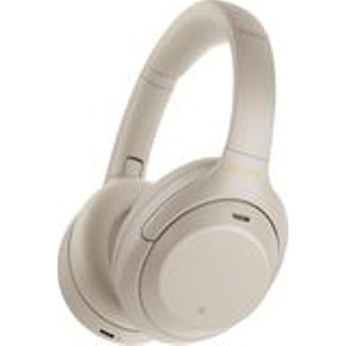 image of Sony - WH-1000XM4 Wireless Noise-Cancelling Over-the-Ear Headphones - Silver with sku:wh1000xm4s-electronicexpress