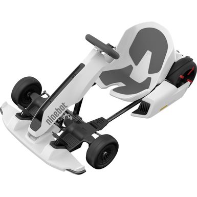 Left Zoom. Segway - Ninebot Go-Kart Kit Attachment - White