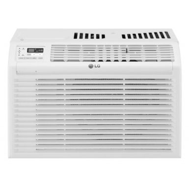 image of LG - 6 000 BTU 115V Window Air Conditioner with Remote Control - White with sku:bb20983320-5890357-bestbuy-lg