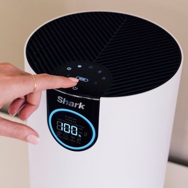 Alt View Zoom 15. Shark - Air Purifier with Nanoseal HEPA, Cleansense IQ, Odor Lock, Cleans up to 500 Sq. Ft, White - White