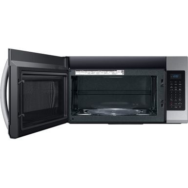 Alt View Zoom 11. Samsung - 1.9 Cu. Ft.  Over-the-Range Microwave with Sensor Cook - Stainless steel