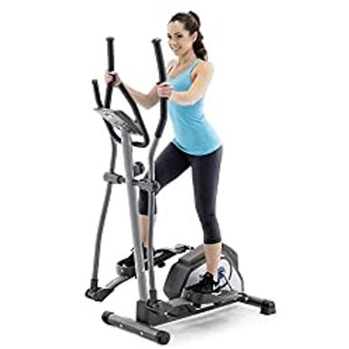 image of Marcy Magnetic Elliptical Trainer Cardio Workout Machine with sku:b00o0hx8z8-imp-amz