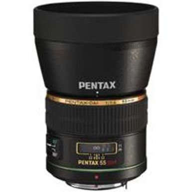 image of Pentax SMCP-DA* 55mm f/1.4 SDM Auto Focus Lens for use with Digital SLR Cameras. with sku:px5514afd-adorama