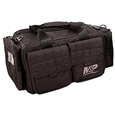 SMITH & WESSON S&W and M&P Tactical Range Bags with Weather Resistant Material for Shooting, Range, Storage and Transport
