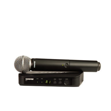 image of Shure BLX24/SM58-H11 Wireless Vocal System with SM58. H11 Band with sku:shu-blx24sm58h11-guitarfactory