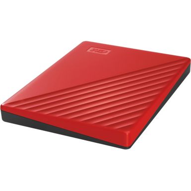 Alt View Zoom 11. WD - My Passport 2TB External USB 3.0 Portable Hard Drive - Red