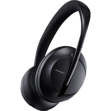Left Zoom. Bose - Headphones 700 Wireless Noise Cancelling Over-the-Ear Headphones - Triple Black