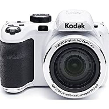 Kodak AZ401-WH PIXPRO 16MP Digital Camera, 3", White White Single