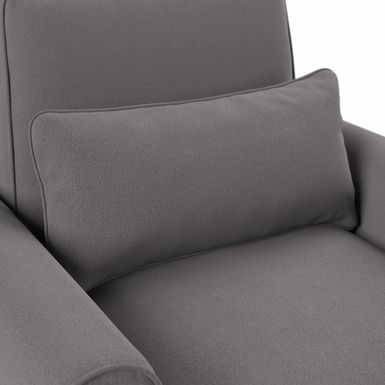 Hudson 102W Sectional Couch and Living Room Set by Bush Furniture - French Gray Herringbone