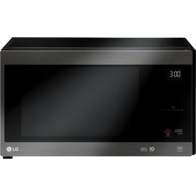 image of LG - NeoChef 1.5 Cu. Ft. Mid-Size Microwave - Black stainless steel with sku:bb20665172-5714902-bestbuy-lg