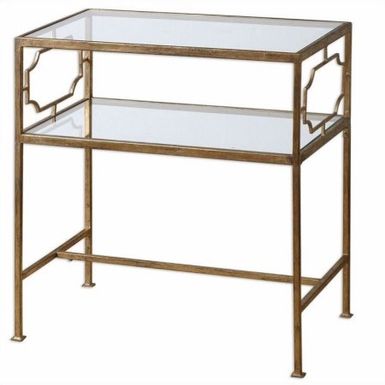 uttermost flexshopper genell end table