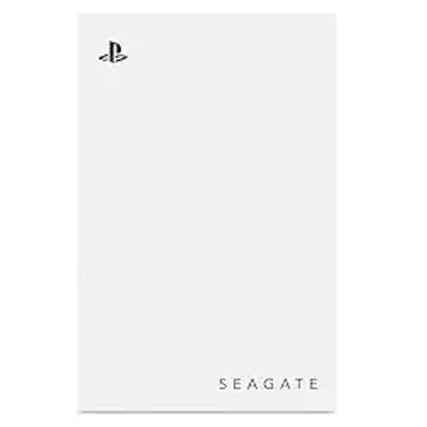 image of Seagate - Game Drive for PlayStation Consoles 2TB External USB 3.2 Gen 1 Portable Hard Drive with Blue LED Lighting - White with sku:bb22196047-bestbuy