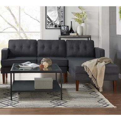 image of DG Casa Danbury Mid-century Grey Sectional Sofa - Sectional with sku:lmzmsca-iljiroayrlo2lastd8mu7mbs-dgc-ovr
