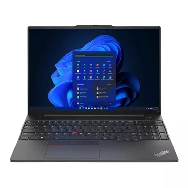 Lenovo ThinkPad E16 Gen 1 16" WUXGA Laptop, Intel Core i5-1335U 1.3GHz, 16GB RAM, 1TB SSD, Windows 11 Pro, Graphite Black